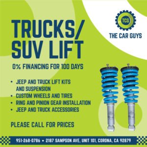 Truck & SUV Lift Kit and Installation