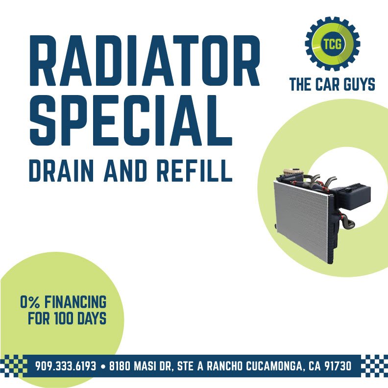 Radiator Flush Service