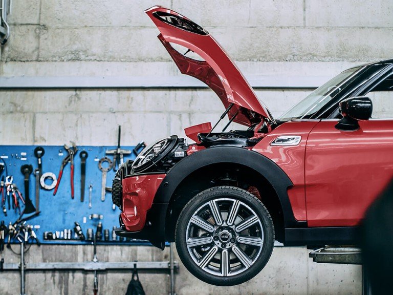 Mini Cooper Brake Service, Oil Change Service, & Air Conditioner Recharge Service