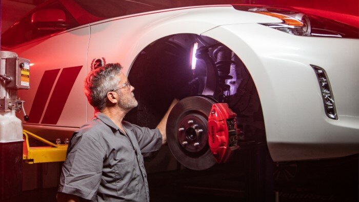 Nissan Brake, Oil Change, & Air Conditioner Recharge Service