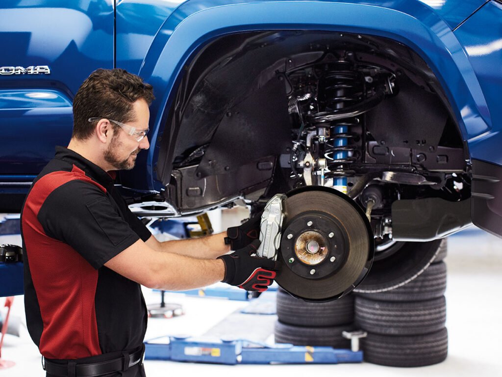 Toyota Brake, Oil Change, & Air Conditioner Recharge Service