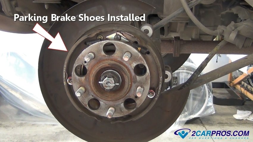 Parking Brake Shoe replacement