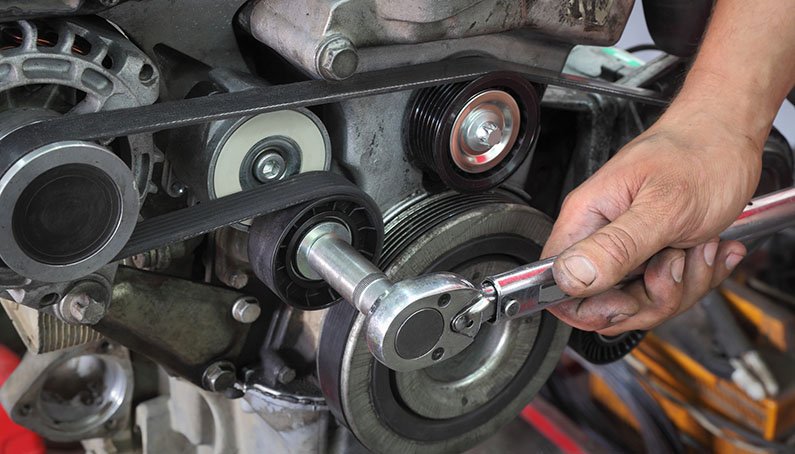 Replacing Idler Pulley